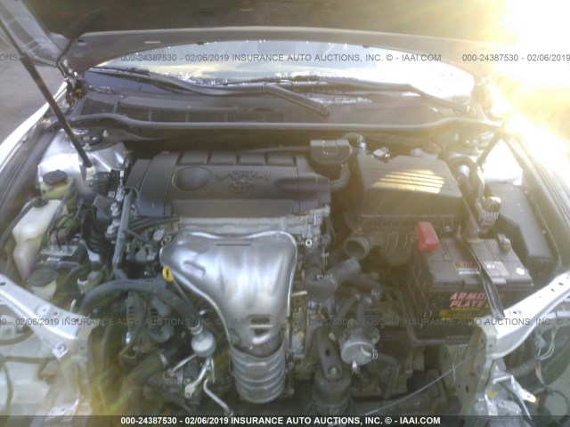 4T1BF3EK9BU223096 - 2011 TOYOTA CAMRY SE/LE/XLE 银色 照片 10