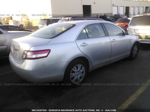 4T1BF3EK9BU223096 - 2011 TOYOTA CAMRY SE/LE/XLE 银色 照片 4