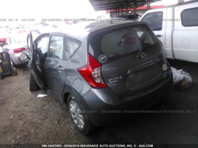 3N1CE2CP5GL374008 - 2016 NISSAN VERSA NOTE S/S PLUS/SV/SL/SR GRAY photo 3