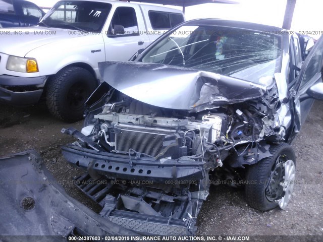 3N1CE2CP5GL374008 - 2016 NISSAN VERSA NOTE S/S PLUS/SV/SL/SR GRAY photo 6