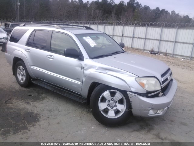 JTEZU14R150044747 - 2005 TOYOTA 4RUNNER SR5/SPORT SILVER photo 1