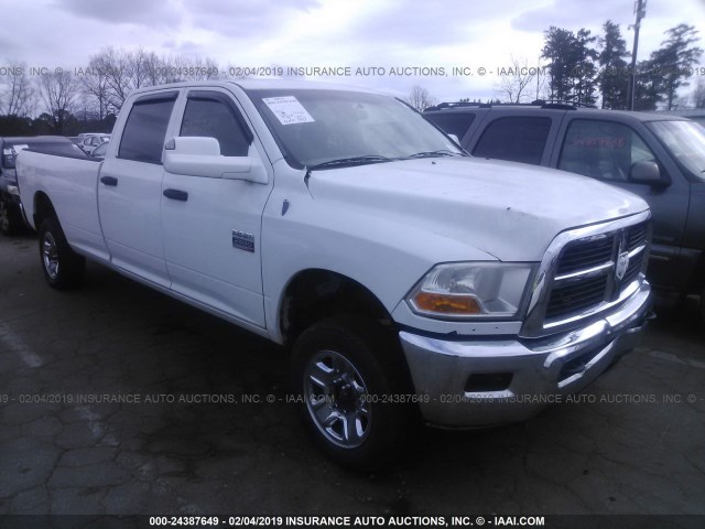 3D7UT2CL7BG581012 - 2011 DODGE RAM 2500 WHITE photo 1