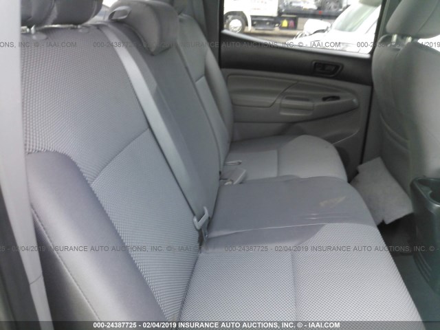 3TMJU4GN0FM177154 - 2015 TOYOTA TACOMA DOUBLE CAB PRERUNNER WHITE photo 8