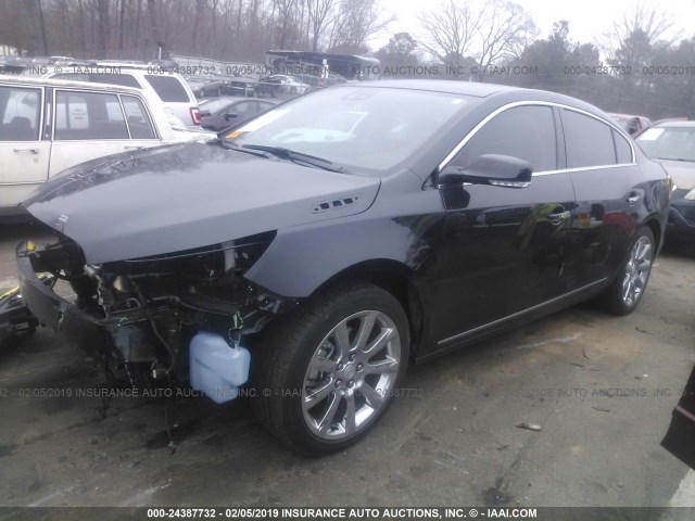 1G4GD5G34EF274950 - 2014 BUICK LACROSSE PREMIUM BLACK photo 2