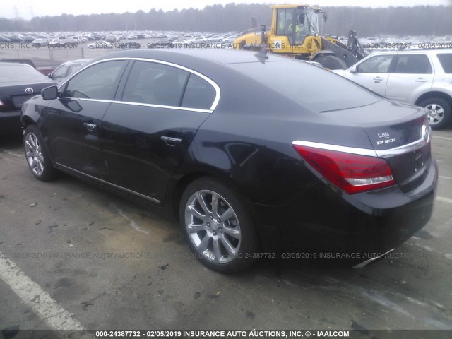 1G4GD5G34EF274950 - 2014 BUICK LACROSSE PREMIUM BLACK photo 3