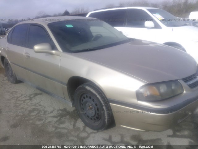 2G1WF52E859228980 - 2005 CHEVROLET IMPALA GOLD photo 6