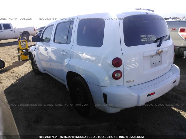 3GNDA13D28S643111 - 2008 CHEVROLET HHR LS Blanco foto 3