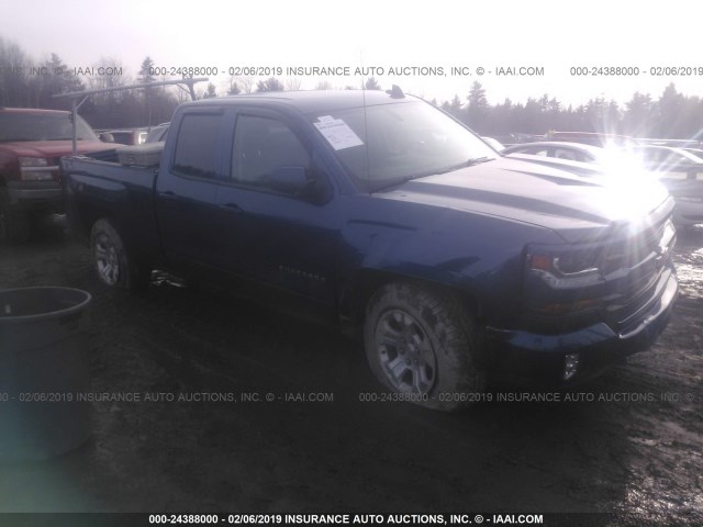 1GCVKREC1GZ362898 - 2016 CHEVROLET SILVERADO K1500 LT BLUE photo 1