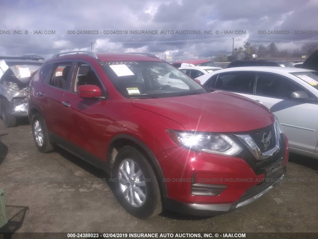 JN8AT2MT5HW407160 - 2017 NISSAN ROGUE S/SL/SV RED photo 1