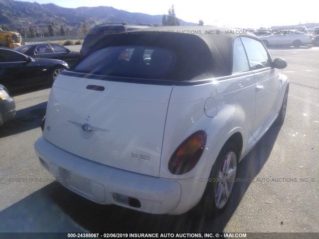 3C3AY75S35T336482 - 2005 CHRYSLER PT CRUISER GT TAN photo 4