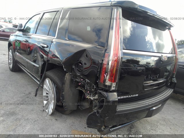 1GYS4PKJ2FR665671 - 2015 CADILLAC ESCALADE PLATINUM BLACK photo 6