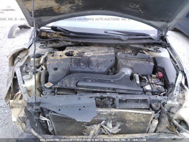 1N4AL21E08C284506 - 2008 NISSAN ALTIMA 2.5/2.5S GRAY photo 10