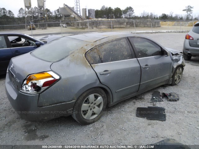 1N4AL21E08C284506 - 2008 NISSAN ALTIMA 2.5/2.5S GRAY photo 4