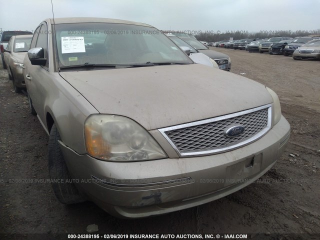 1FAHP25116G159286 - 2006 FORD FIVE HUNDRED LIMITED TAN photo 1