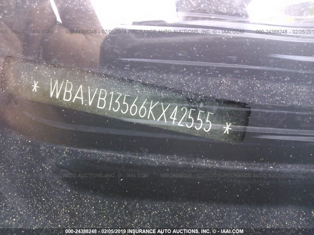 WBAVB13566KX42555 - 2006 BMW 325 I GRAY photo 9