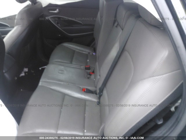 5XYZU3LBXDG057137 - 2013 HYUNDAI SANTA FE SPORT  BLACK photo 8