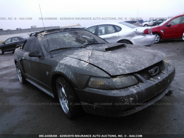 1FAFP45X04F175120 - 2004 FORD MUSTANG GT BROWN photo 1
