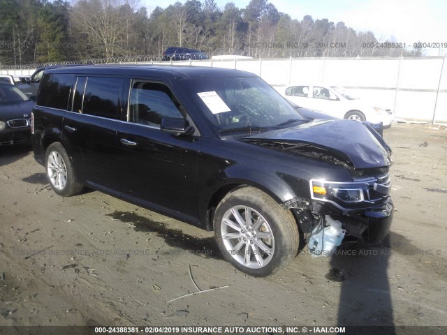 2FMGK5D82FBA04821 - 2015 FORD FLEX LIMITED BLACK photo 1