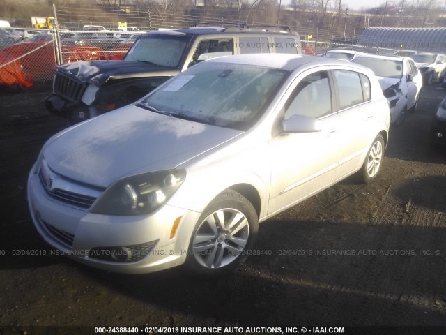 W08AT671285085394 - 2008 SATURN ASTRA XR SILVER photo 2