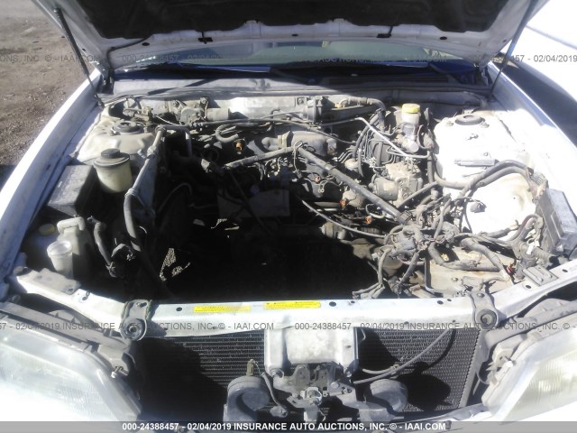 JNKCA21D2VT515982 - 1997 INFINITI I30 WHITE photo 10