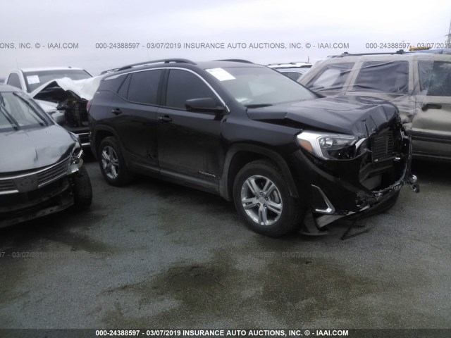 3GKALNEU3JL206457 - 2018 GMC TERRAIN SLE BLACK photo 1