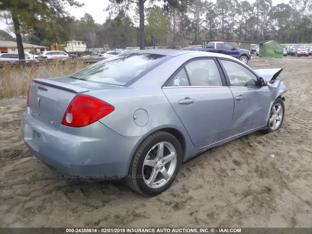 1G2ZG57N684146798 - 2008 PONTIAC G6 SE BLUE photo 4