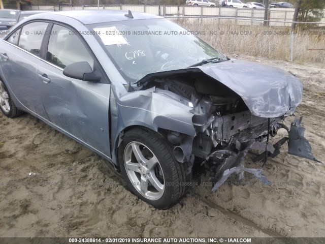 1G2ZG57N684146798 - 2008 PONTIAC G6 SE BLUE photo 6