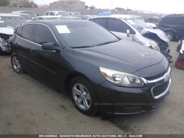 1G11B5SL2FF168529 - 2015 CHEVROLET MALIBU LS BLACK photo 1