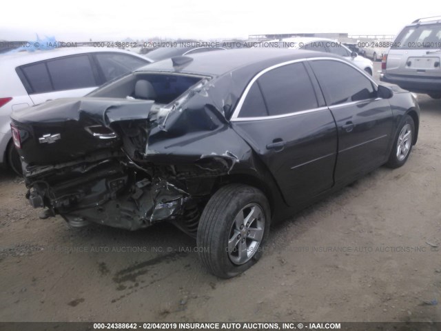 1G11B5SL2FF168529 - 2015 CHEVROLET MALIBU LS BLACK photo 4