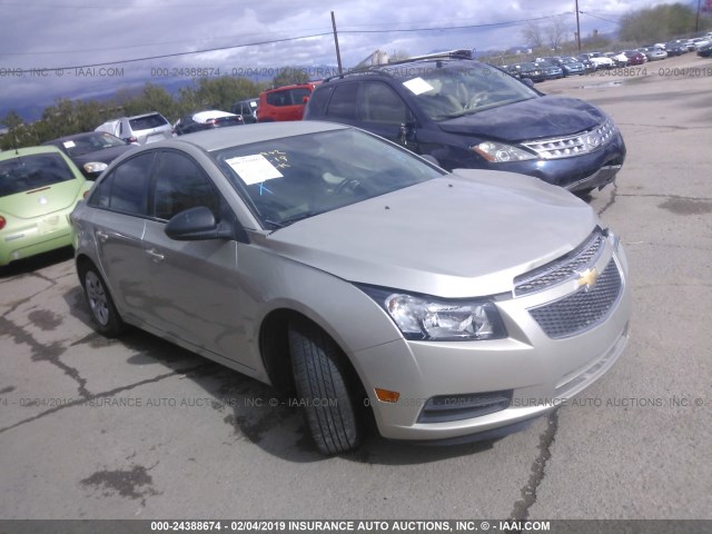 1G1PA5SH0E7446667 - 2014 CHEVROLET CRUZE LS GOLD photo 1