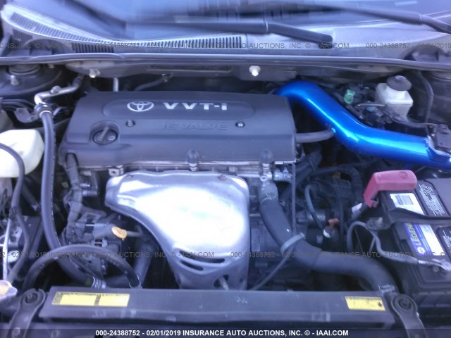 JTKDE167660064753 - 2006 TOYOTA SCION TC GRAY photo 10