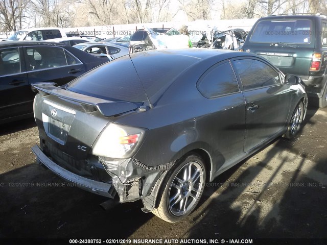 JTKDE167660064753 - 2006 TOYOTA SCION TC GRAY photo 4