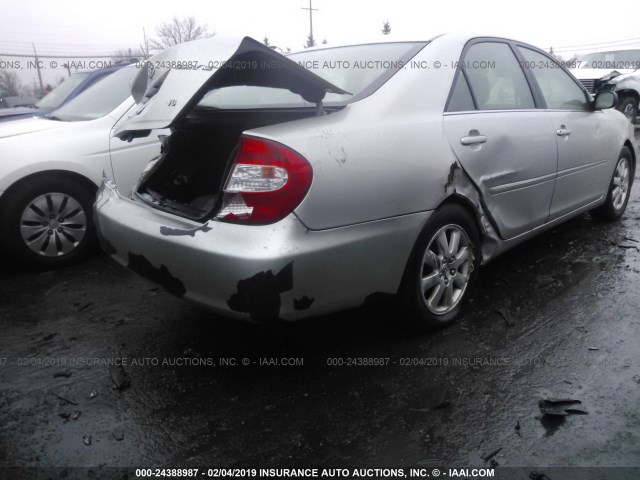 4T1BF30K34U570787 - 2004 TOYOTA CAMRY LE/XLE/SE SILVER photo 6