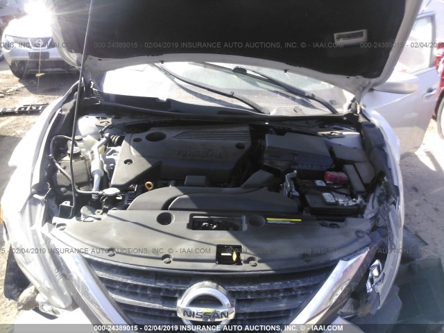 1N4AL3AP8HC285880 - 2017 NISSAN ALTIMA 2.5/S/SV/SL/SR SILVER photo 10