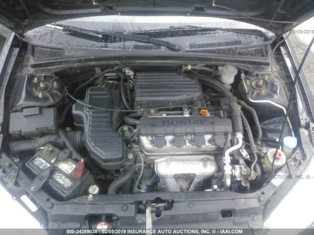 1HGEM22194L066208 - 2004 HONDA CIVIC DX VP Qara foto 10