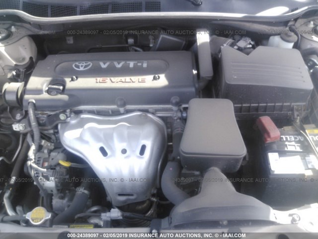 4T1BE46K17U008973 - 2007 TOYOTA CAMRY NEW GENERAT CE/LE/XLE/SE TAN photo 10