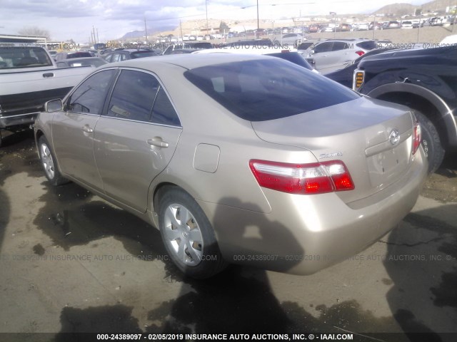 4T1BE46K17U008973 - 2007 TOYOTA CAMRY NEW GENERAT CE/LE/XLE/SE TAN photo 3