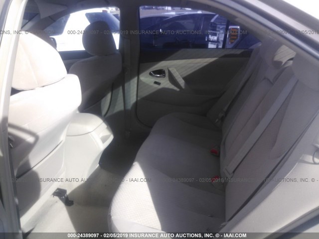 4T1BE46K17U008973 - 2007 TOYOTA CAMRY NEW GENERAT CE/LE/XLE/SE TAN photo 8