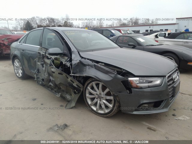 WAUKFAFL1DA141879 - 2013 AUDI A4 PRESTIGE SILVER photo 1