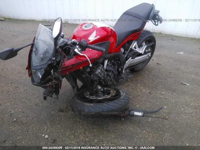 MLHRC7405E5000276 - 2014 HONDA CBR650 F RED photo 2