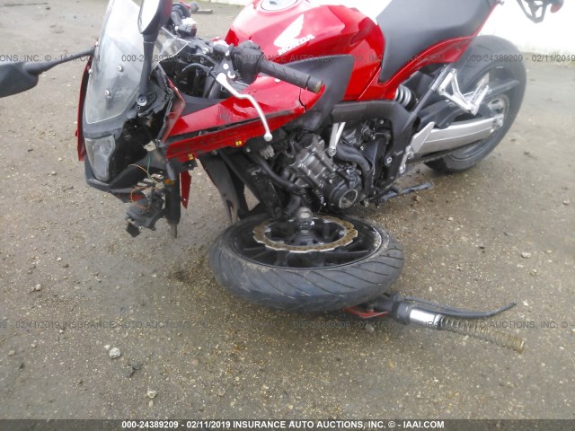 MLHRC7405E5000276 - 2014 HONDA CBR650 F RED photo 5