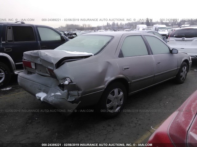 JT2BG22KXY0439810 - 2000 TOYOTA CAMRY CE/LE/XLE GRAY photo 4