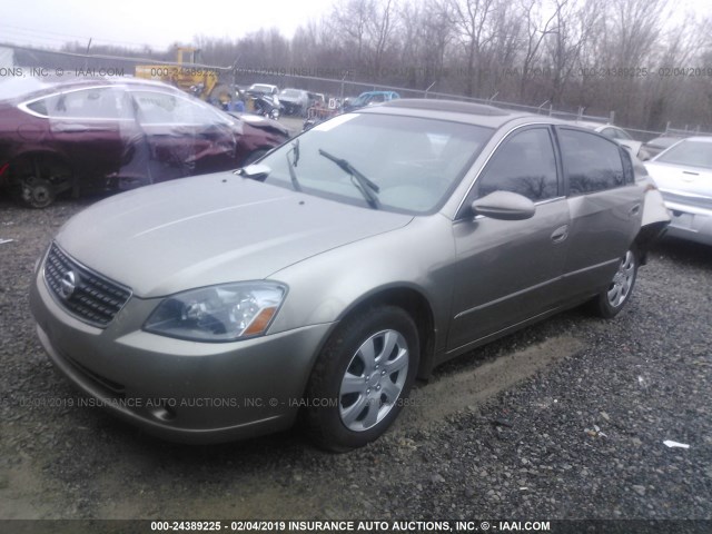 1N4AL11D85C317443 - 2005 NISSAN ALTIMA S/SL Champagne photo 2