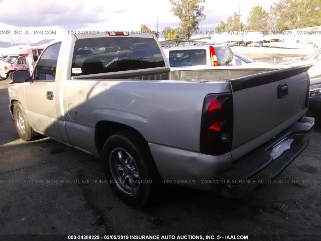 1GCEC14V34Z210716 - 2004 CHEVROLET SILVERADO C1500 GRAY photo 3