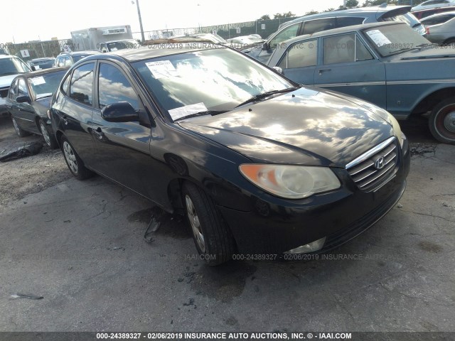 KMHDU46D67U231491 - 2007 HYUNDAI ELANTRA GLS/SE/LIMITED BLACK photo 1