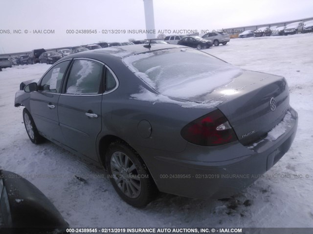 2G4WE587571114614 - 2007 BUICK LACROSSE CXS GRAY photo 3