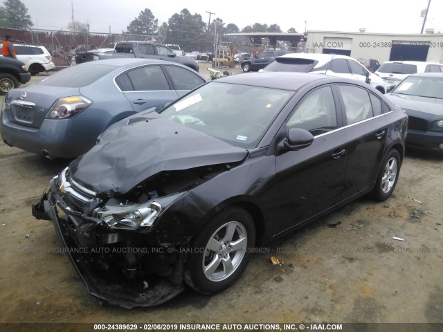 1G1PE5SBXG7200955 - 2016 CHEVROLET CRUZE LIMITED LT GRAY photo 2