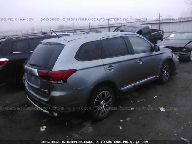 JA4AD3A37GZ017011 - 2016 MITSUBISHI OUTLANDER SE/SEL GRAY photo 4