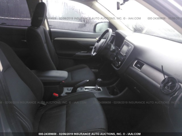 JA4AD3A37GZ017011 - 2016 MITSUBISHI OUTLANDER SE/SEL GRAY photo 5