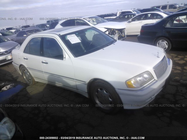 WDBHA23G1WA545856 - 1998 MERCEDES-BENZ C 230 WHITE photo 1